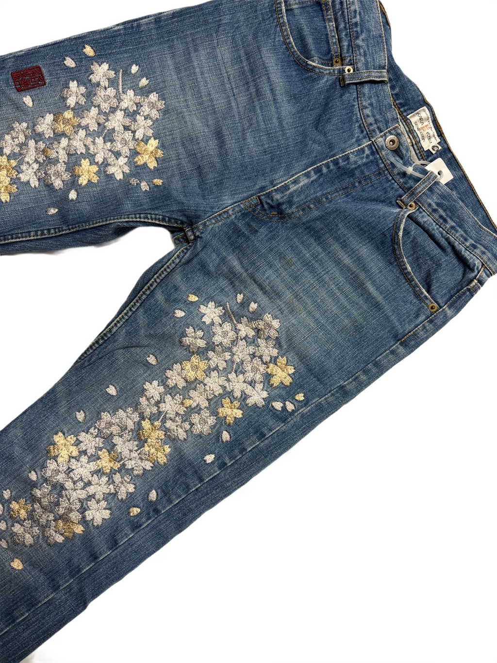Japanese Print Jeans (W30)